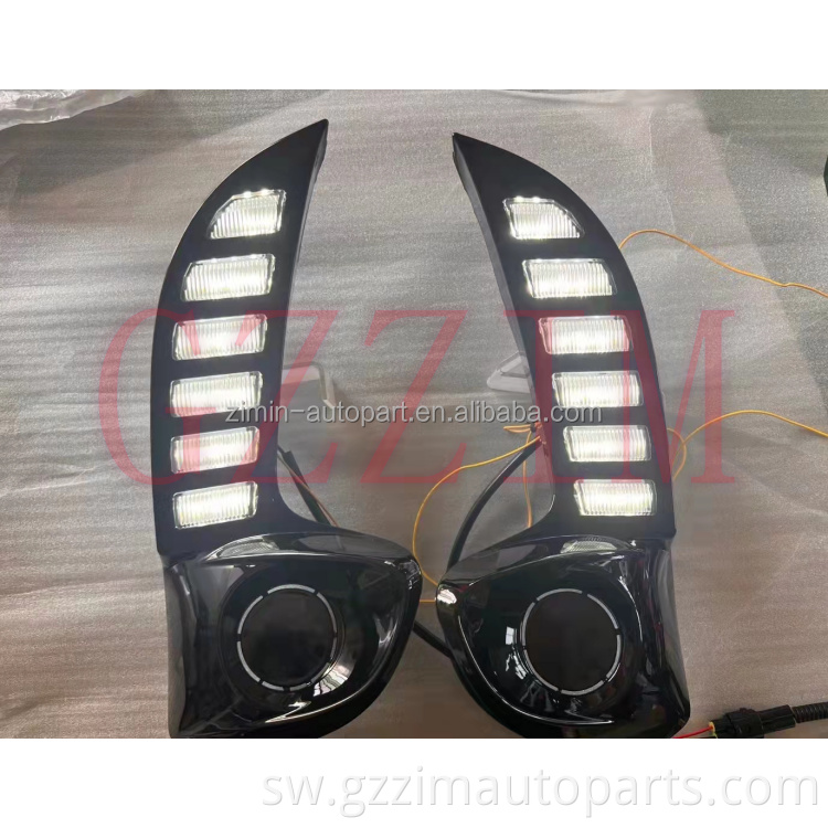 Mchana wa gari Kuendesha Mwanga LED DRL kwa VIOS ATIV 2020-2021